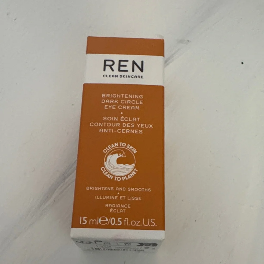 REN Brightening Dark Circle Eye Cream - Orange